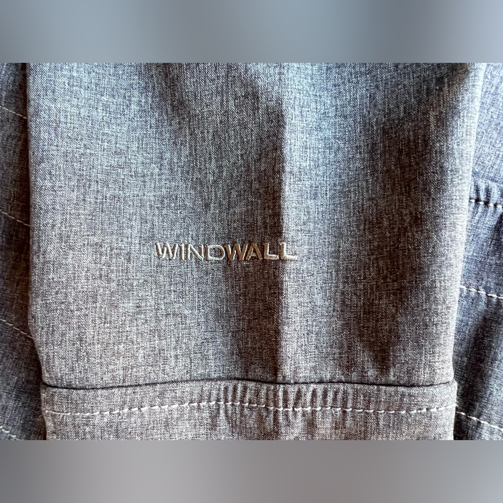 THE NORTH FACE Olive Green Windfall Softshell Full-Zip L Jacket Outdoors Hiking - Picture 8 of 12
